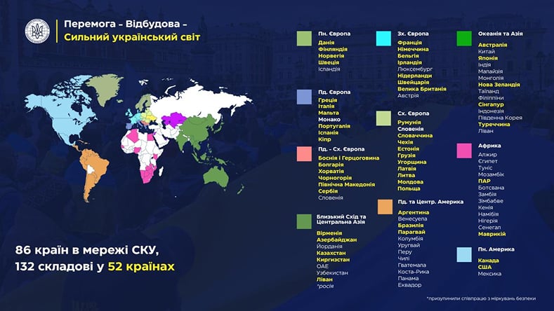 UWC World Map