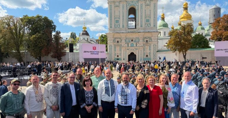 UWC delegation visits Ukraine as it marks 35 years of independence