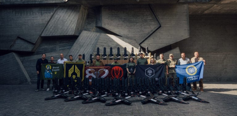 One United Fundraiser delivers 96 more interceptor drones to defend Ukraine’s skies