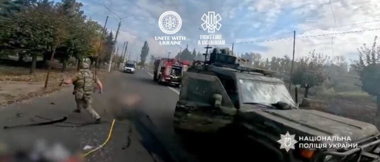 UWC funded armored ambulances evacuate wounded after deadly Russian attack on Kramatorsk